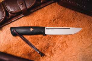 Sander Нож туристический Нож с фиксированным клинком Лиман, K110, Граб