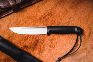 Sander Нож туристический Нож с фиксированным клинком Лиман, K110, Граб 