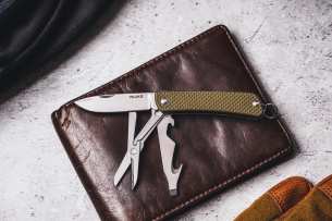Ruike Многофункциональный нож Criterion Collection S31 Green