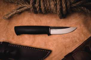 Sander Нож туристический Нож с фиксированным клинком Рыбка 110х18, Граб