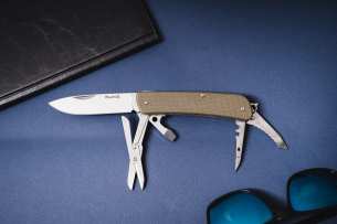 Ruike Многофункциональный нож Criterion Collection L31-G Зеленый