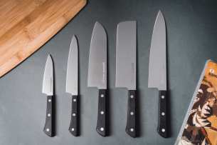 Samura Набор из пяти кухонных ножей Harakiri SHR-0250B