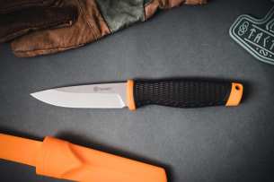 Ganzo Нож туристический Нож с фиксированным клинком G806 Оранжевый
