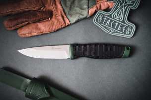 Ganzo Нож с фиксированным клинком G806 Зеленый