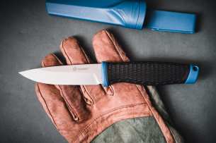 Ganzo Нож туристический Нож с фиксированным клинком G806 Синий