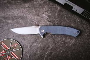 CJRB Складной нож Taiga Синий G10