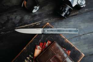 Mr.Blade Складной нож Esquire Джинсовая Микарта