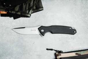 Mr.Blade  Складной нож HellCat Satin/Black (Сатин/Черный) 